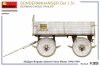 MiniArt 35487 Sonderanhanger 0st 1,5T. German Cargo Trailer 1/35